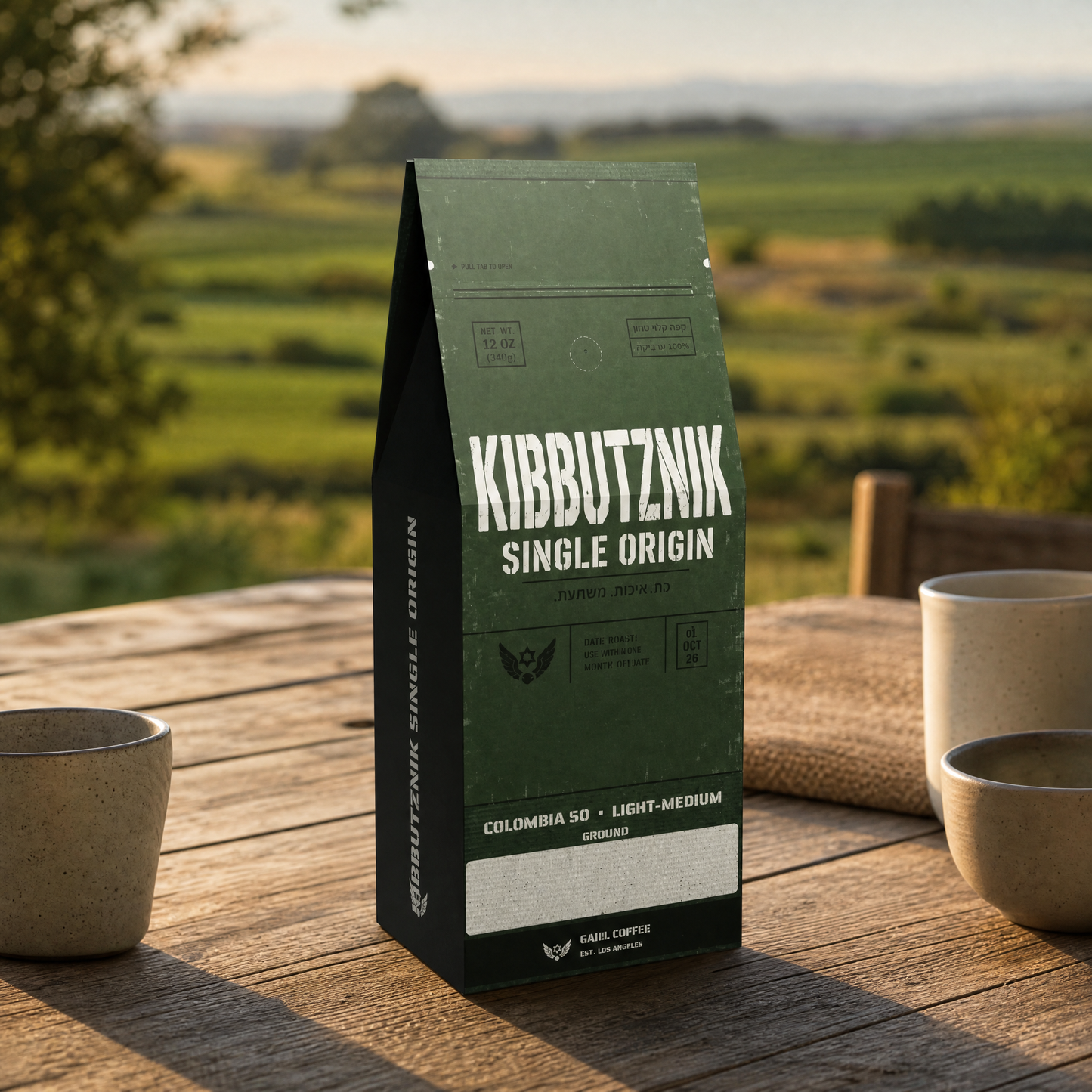 Kibbutznik — Galil Coffee lifestyle scene