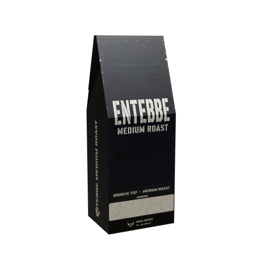 Entebbe — Galil Coffee back of bag